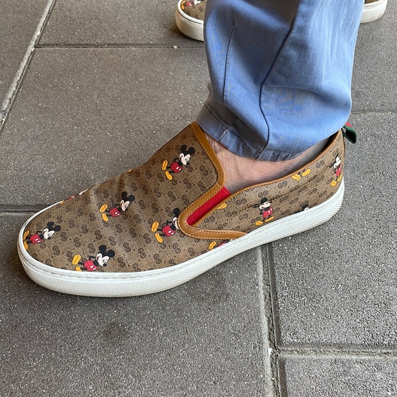 Gucci | Shoes | Gucci Mickey Mouse Slip 